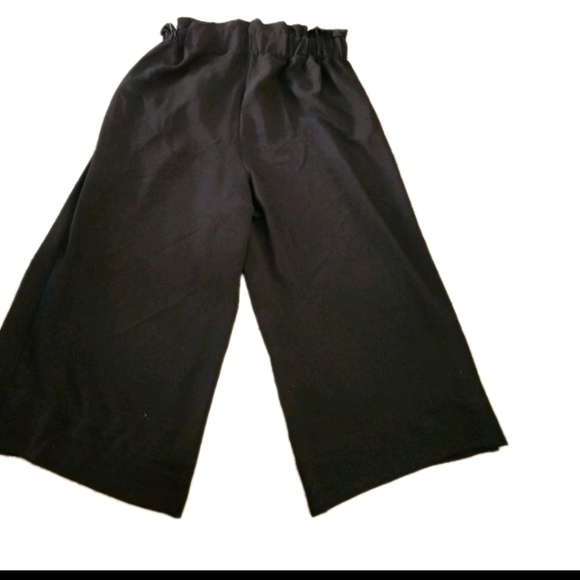 Madewell Womens Black Tie-Waist Huston Pull-On Crop Plus Size Minimalis Pants 3X - Picture 6 of 12